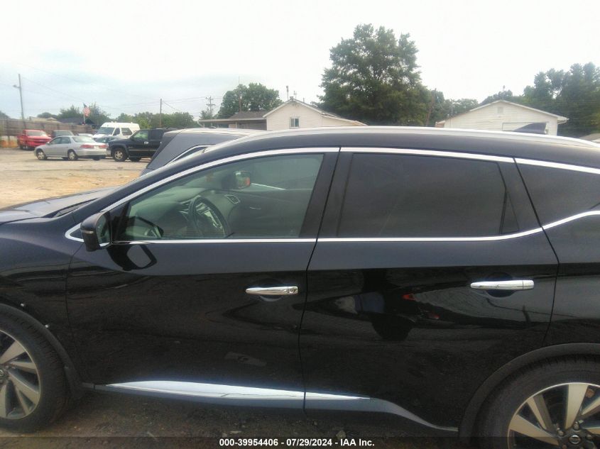 2019 Nissan Murano Sl VIN: 5N1AZ2MS0KN157949 Lot: 39954406