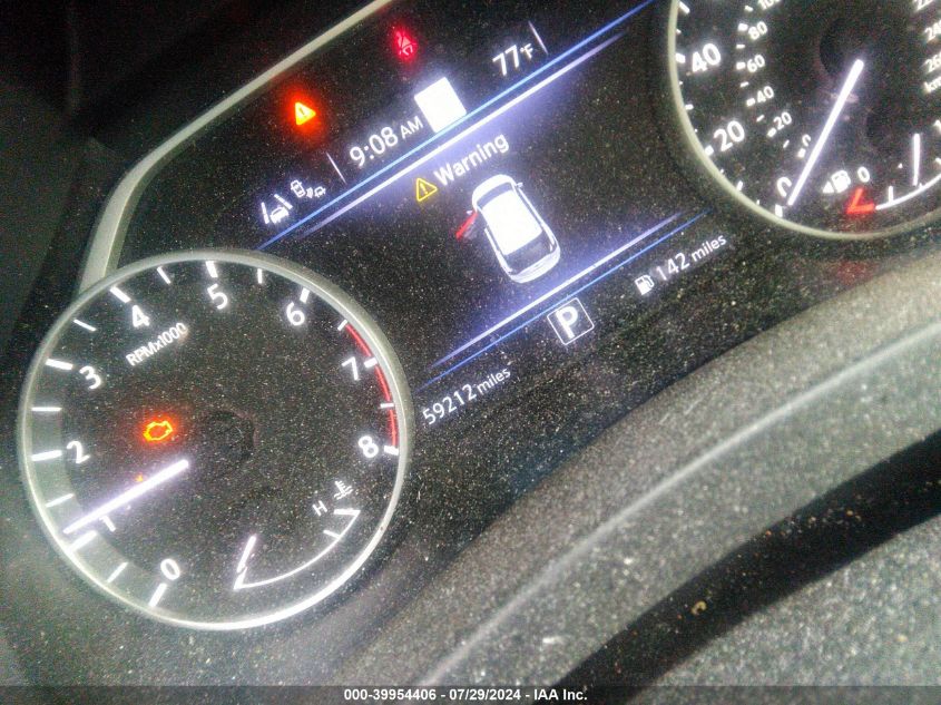 2019 Nissan Murano Sl VIN: 5N1AZ2MS0KN157949 Lot: 39954406