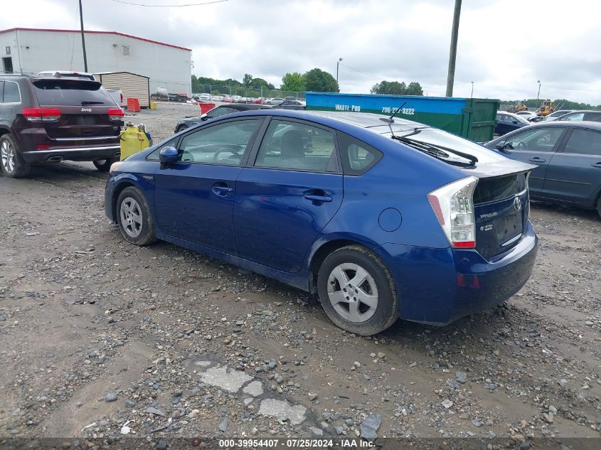 JTDKN3DU5B5320347 | 2011 TOYOTA PRIUS