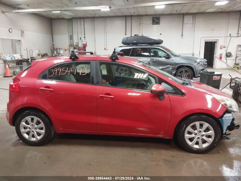 2012 Kia Rio5 Lx VIN: KNADM5A38C6074535 Lot: 39954443