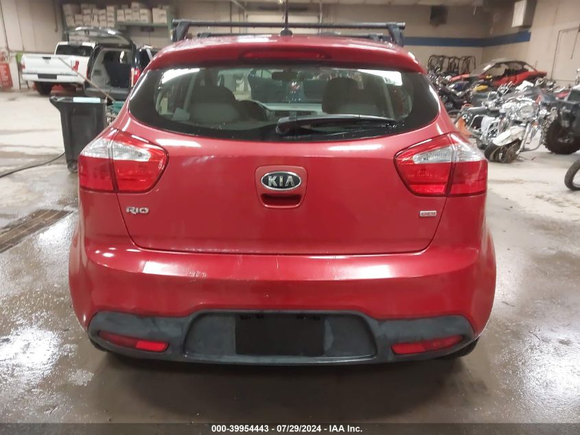 2012 Kia Rio5 Lx VIN: KNADM5A38C6074535 Lot: 39954443