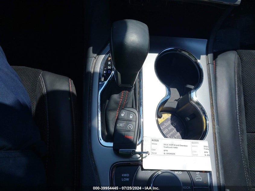 2018 JEEP GRAND CHEROKEE TRAILHAWK 4X4 - 1C4RJFLG4JC335603