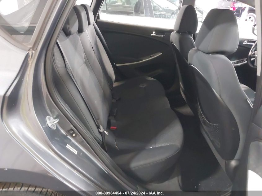 2012 Hyundai Accent Se VIN: KMHCU5AE0CU016734 Lot: 39954454