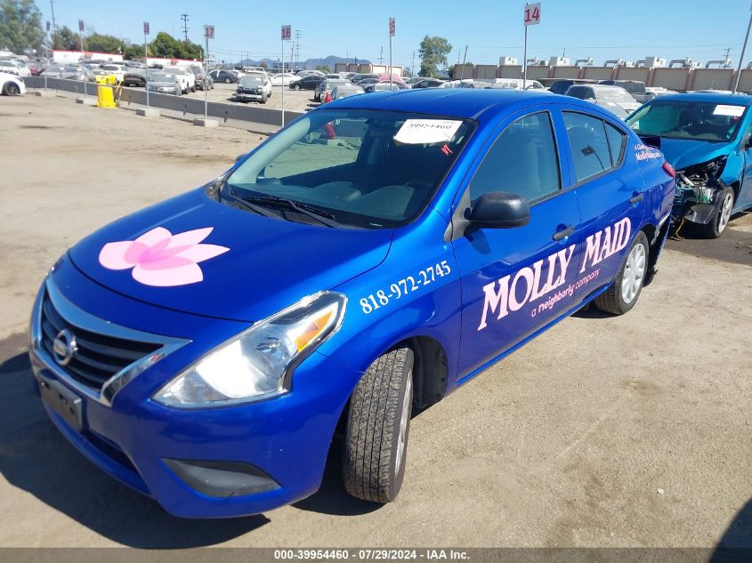 2015 Nissan Versa 1.6 S+ VIN: 3N1CN7AP6FL839748 Lot: 39954460