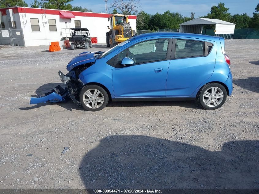 2014 Chevrolet Spark Ls VIN: KL8CB6S96EC591875 Lot: 39954471