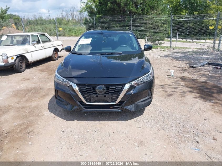 2022 Nissan Sentra Sv Xtronic Cvt VIN: 3N1AB8CV9NY307428 Lot: 39954491