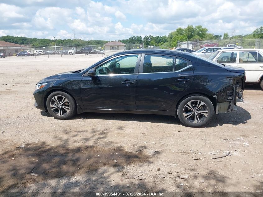 2022 Nissan Sentra Sv Xtronic Cvt VIN: 3N1AB8CV9NY307428 Lot: 39954491