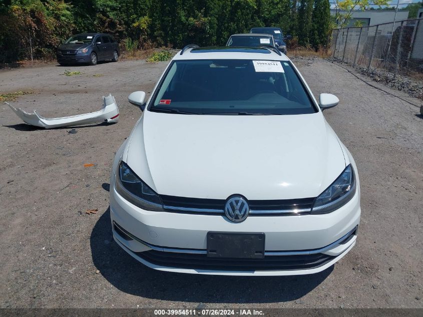 2018 Volkswagen Golf Sportwagen Tsi S/Tsi Se VIN: 3VWD17AU2JM762427 Lot: 39954511