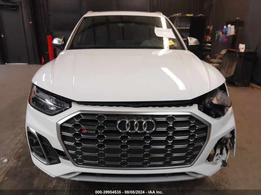 2023 Audi Sq5 Premium Tfsi Quattro Tiptronic VIN: WA1A4AFY3P2154433 Lot: 39954535