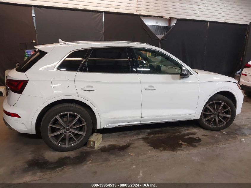 2023 Audi Sq5 Premium Tfsi Quattro Tiptronic VIN: WA1A4AFY3P2154433 Lot: 39954535