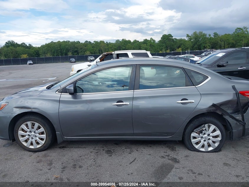 2016 Nissan Sentra S VIN: 3N1AB7AP0GY255253 Lot: 39954586