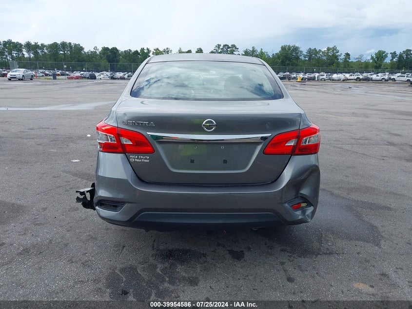2016 Nissan Sentra S VIN: 3N1AB7AP0GY255253 Lot: 39954586