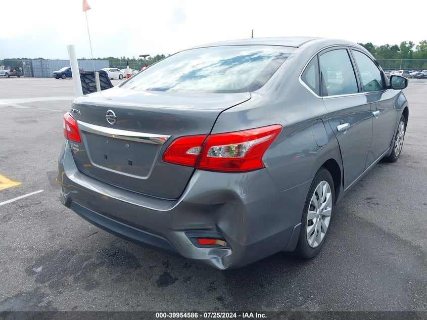 2016 Nissan Sentra S VIN: 3N1AB7AP0GY255253 Lot: 39954586