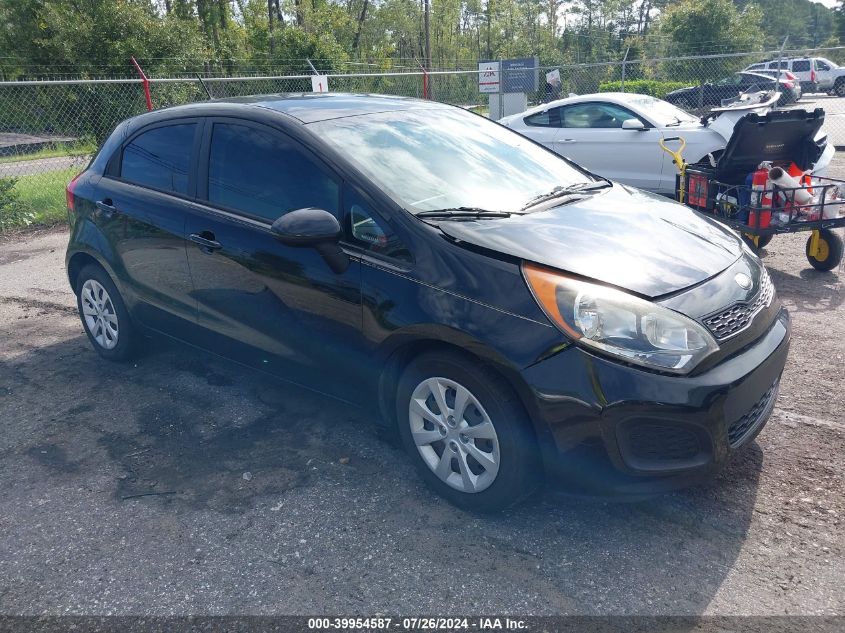 2013 Kia Rio Lx VIN: KNADM5A39D6247805 Lot: 39954587