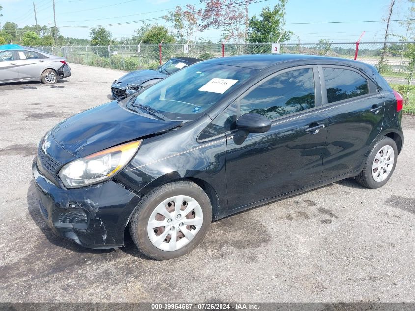 2013 Kia Rio Lx VIN: KNADM5A39D6247805 Lot: 39954587