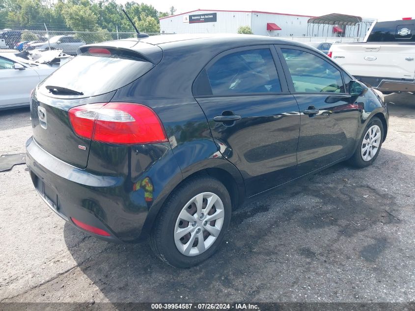 2013 Kia Rio Lx VIN: KNADM5A39D6247805 Lot: 39954587