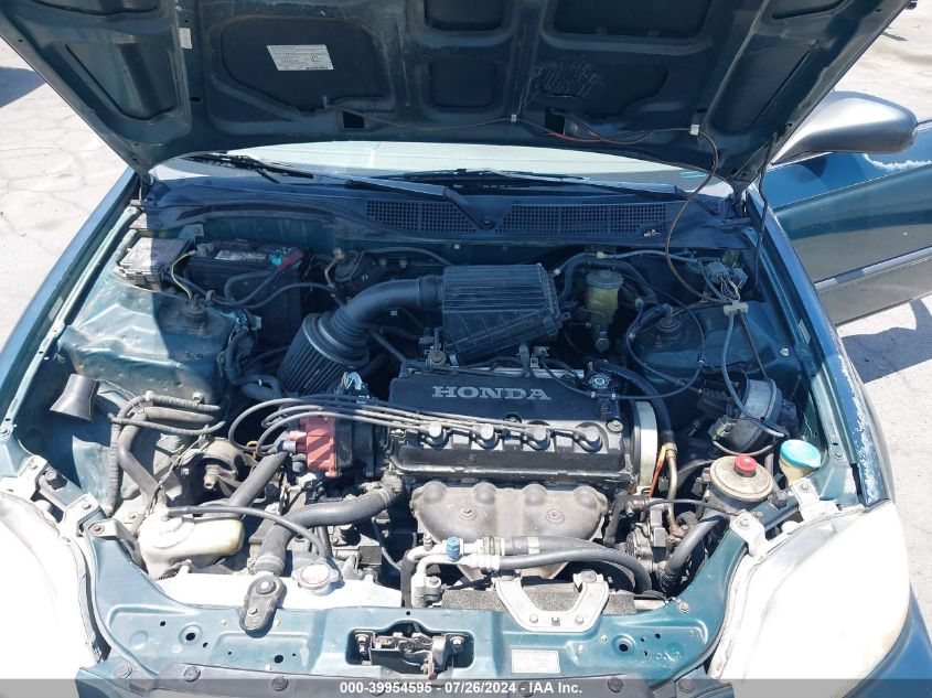 1998 Honda Civic Lx VIN: 2HGEJ6678WH541958 Lot: 39954595