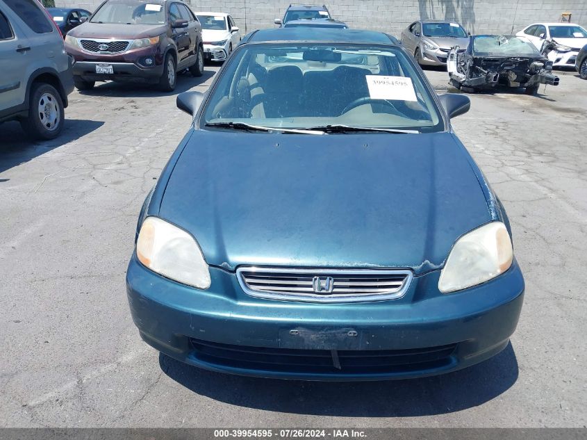 1998 Honda Civic Lx VIN: 2HGEJ6678WH541958 Lot: 39954595