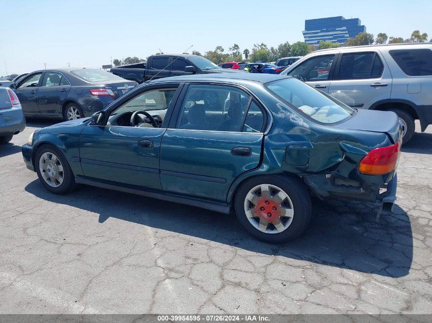 1998 Honda Civic Lx VIN: 2HGEJ6678WH541958 Lot: 39954595