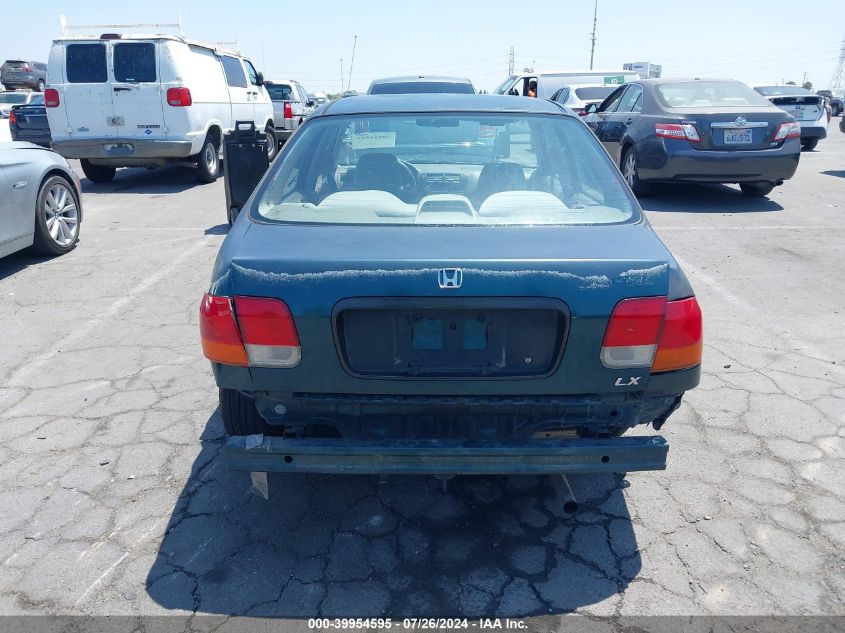 1998 Honda Civic Lx VIN: 2HGEJ6678WH541958 Lot: 39954595
