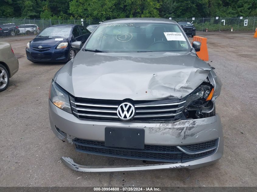 1VWBP7A36DC084557 2013 Volkswagen Passat 2.5L Se