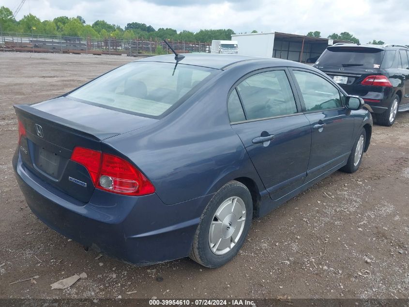 JHMFA36216S019346 | 2006 HONDA CIVIC HYBRID