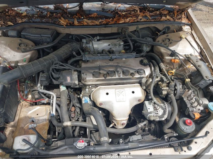 2001 Honda Accord Sdn Ex/Ex W/Leather VIN: 1HGCG56661A141010 Lot: 39954645