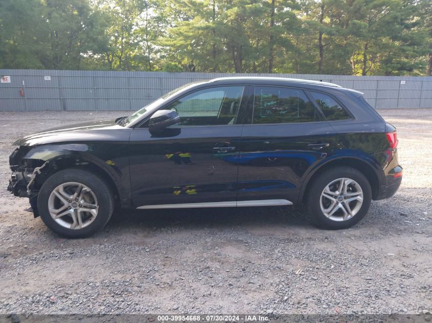 2018 Audi Q5 2.0T Premium/2.0T Tech Premium VIN: WA1ANAFY6J2141521 Lot: 39954668