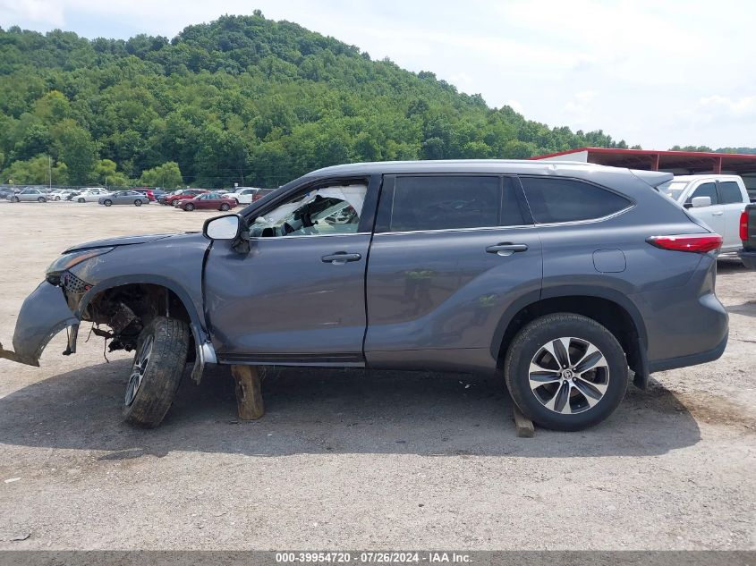 2021 Toyota Highlander Xle VIN: 5TDGZRBH6MS533033 Lot: 39954720