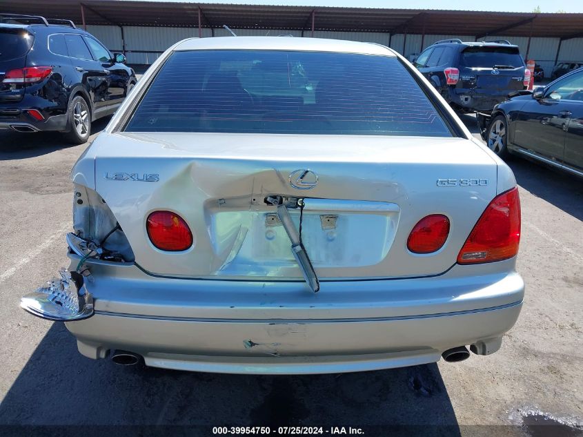 2004 Lexus Gs 300 VIN: JT8BD69S840193961 Lot: 39954750