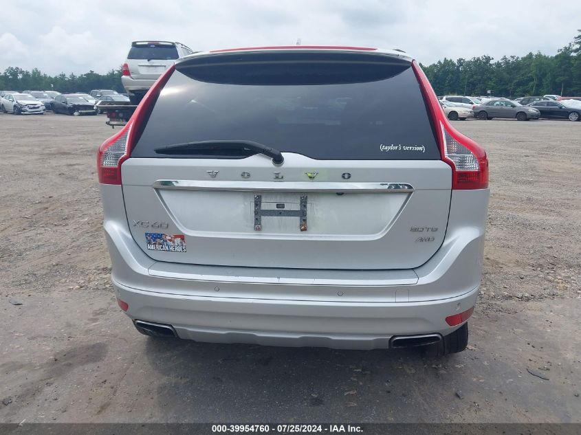 2016 Volvo Xc60 T6 Platinum VIN: YV4902RM0G2780196 Lot: 39954760