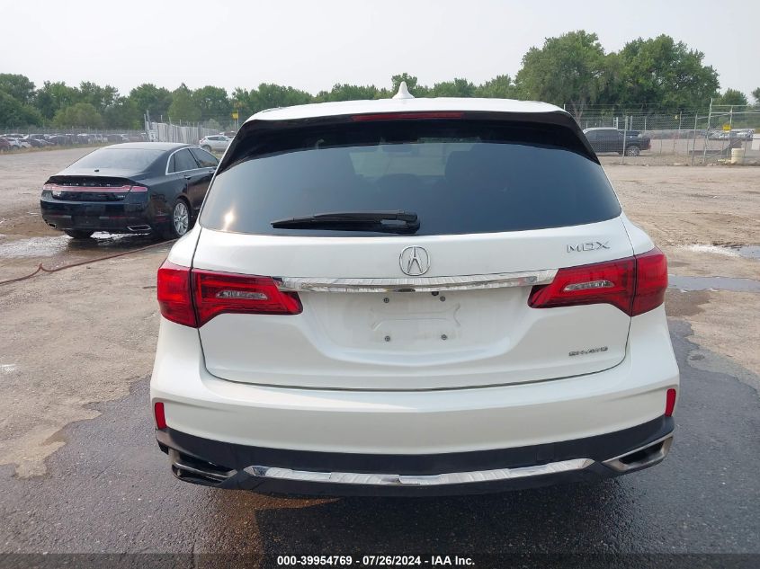 2018 Acura Mdx Technology Package Acurawatch Plus Pkg VIN: 5J8YD4H59JL003981 Lot: 39954769