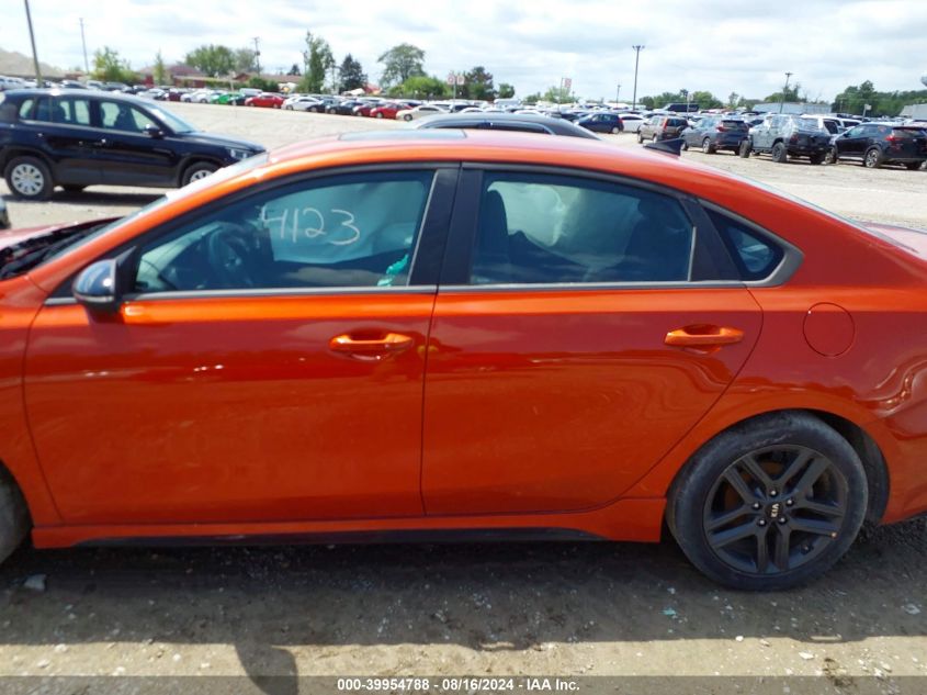 2020 Kia Forte Gt-Line VIN: 3KPF34ADXLE179931 Lot: 39954788