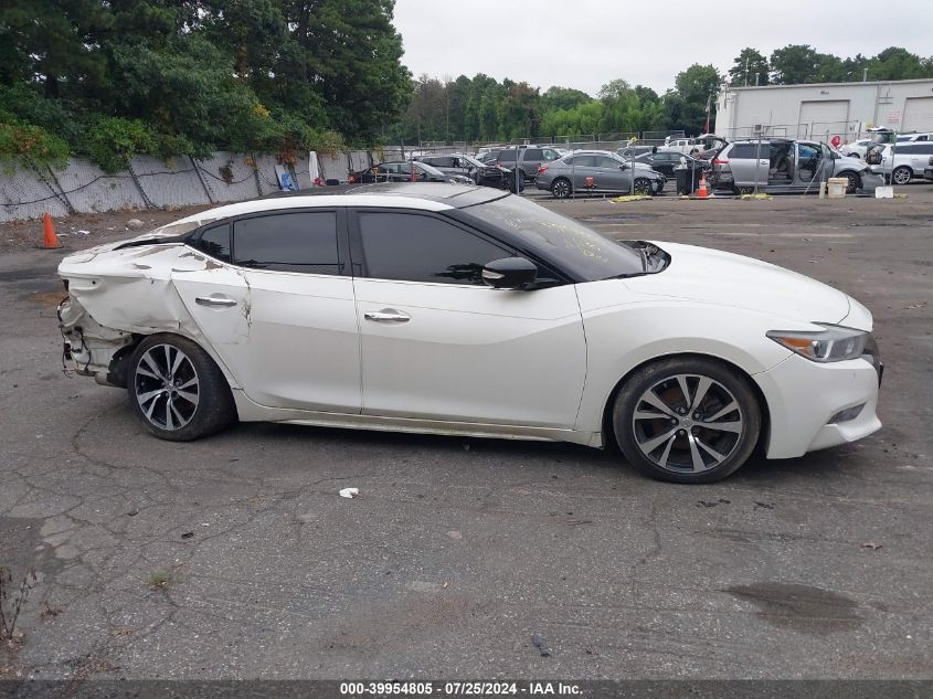 2018 Nissan Maxima 3.5 Platinum VIN: 1N4AA6AP6JC366325 Lot: 39954805