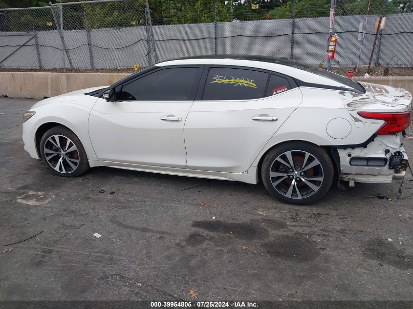 1N4AA6AP6JC366325 2018 Nissan Maxima 3.5 Platinum