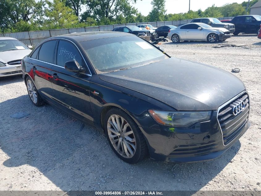 2012 Audi A6 3.0 Premium VIN: WAUBGAFC3CN007220 Lot: 39954806