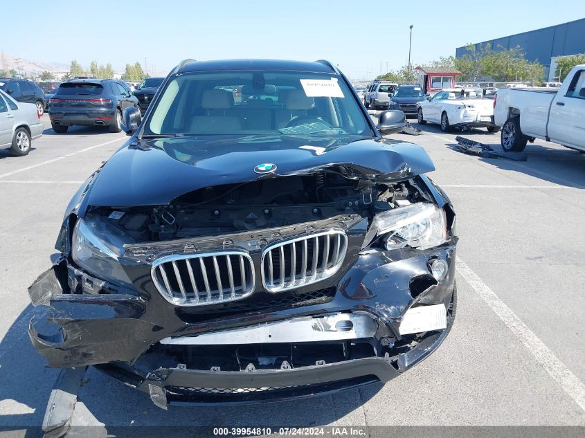 2012 BMW X3 xDrive28I VIN: 5UXWX5C57CL725705 Lot: 39954810