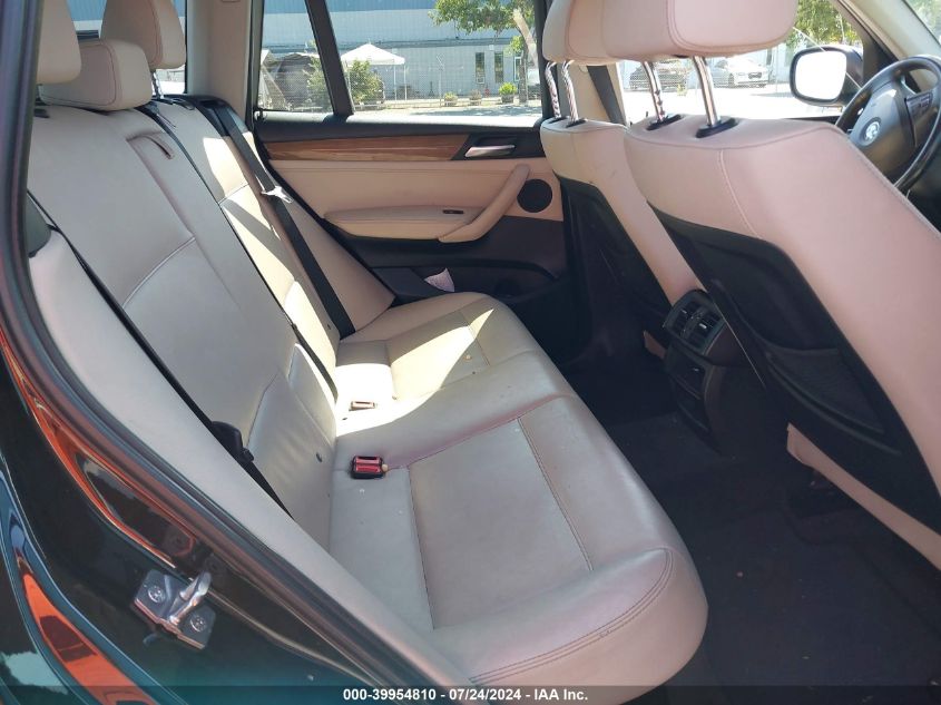 2012 BMW X3 xDrive28I VIN: 5UXWX5C57CL725705 Lot: 39954810