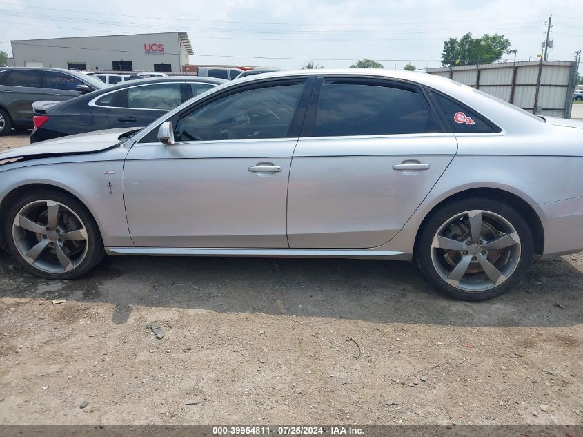 2015 Audi A4 2.0T Premium VIN: WAUEFAFL4FA074503 Lot: 39954811