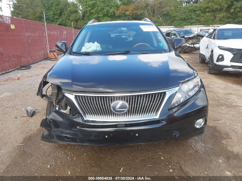 2011 Lexus Rx 450H VIN: JTJBC1BA1B2033864 Lot: 39954838