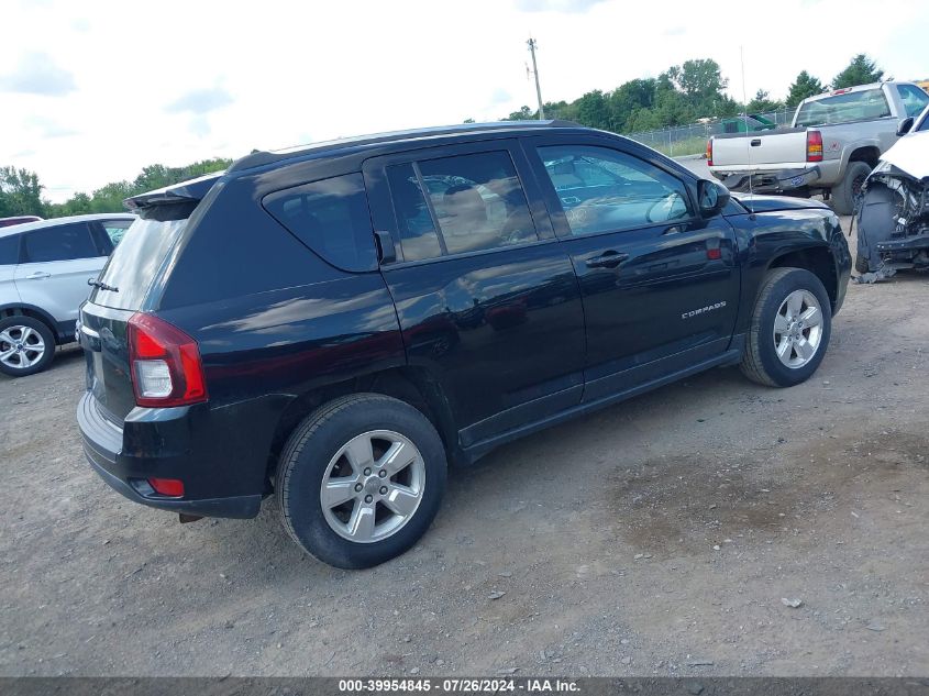 2014 Jeep Compass Sport VIN: 1C4NJCBA7ED829500 Lot: 39954845