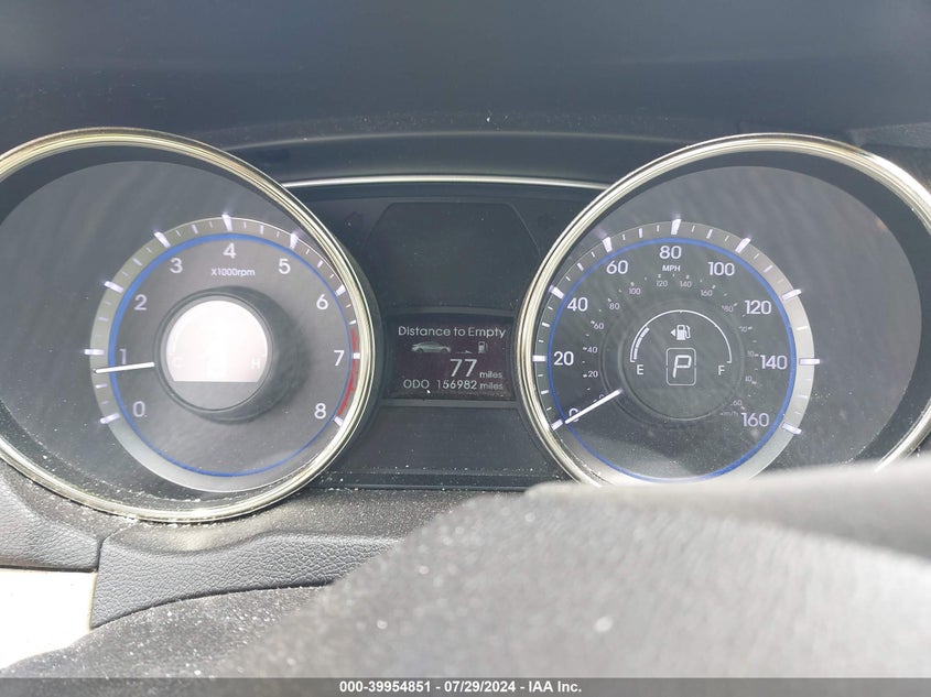 2011 Hyundai Sonata Limited VIN: 5NPEC4AC0BH307851 Lot: 39954851