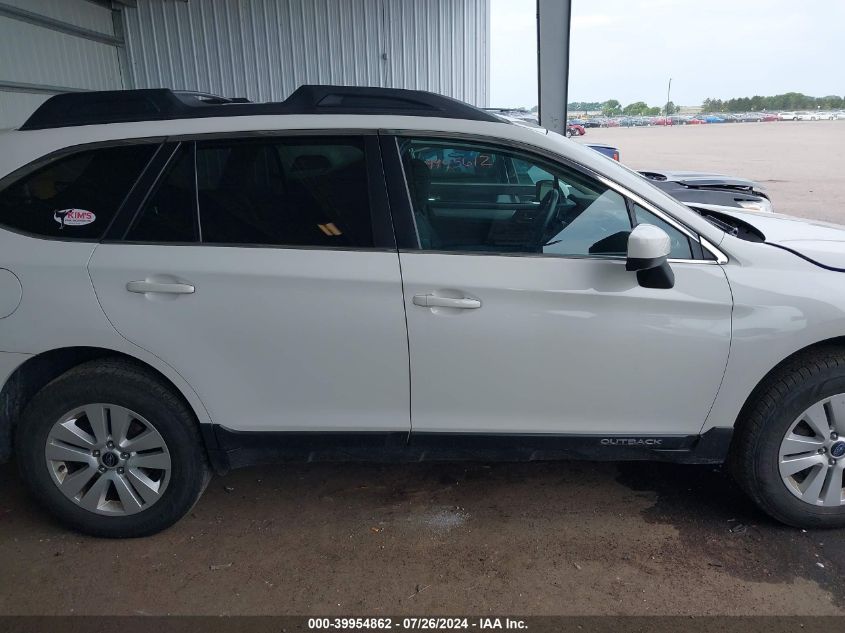 2016 Subaru Outback 2.5I Premium VIN: 4S4BSACC0G3273751 Lot: 39954862