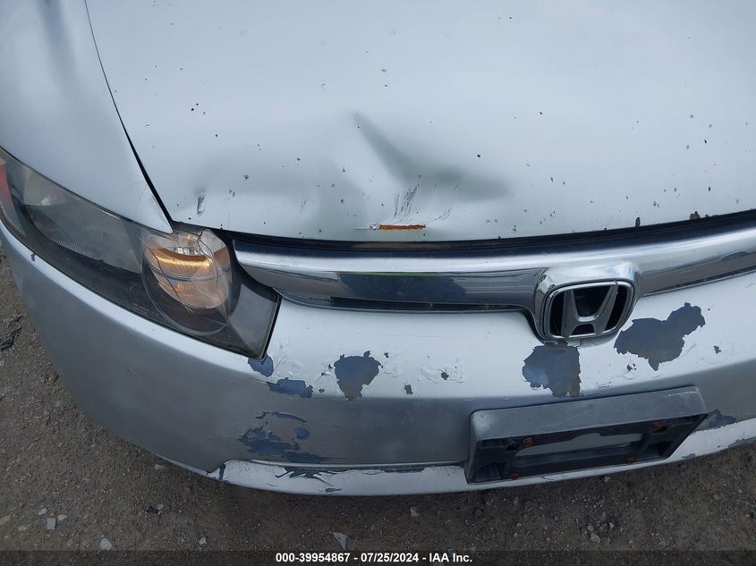 2007 Honda Civic Lx VIN: 1HGFA16507L062685 Lot: 39954867