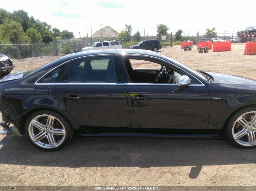 2014 Audi S4 3.0T Premium Plus VIN: WAUDGAFL8EA059056 Lot: 39954885