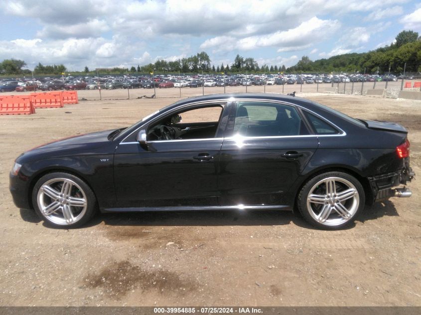 2014 Audi S4 3.0T Premium Plus VIN: WAUDGAFL8EA059056 Lot: 39954885