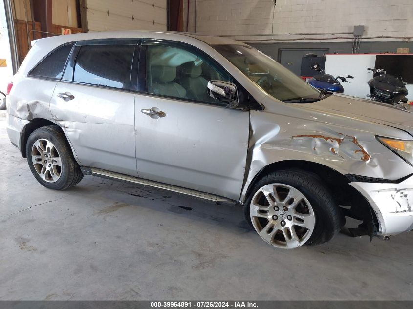 2008 Acura Mdx VIN: 2HNYD282X8H507000 Lot: 39954891