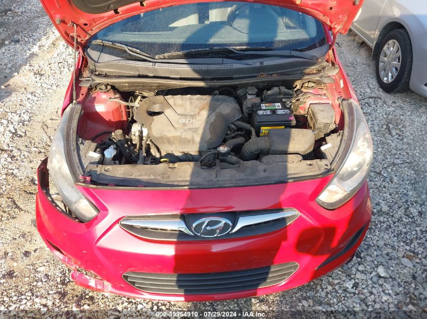 2013 Hyundai Accent Gs VIN: KMHCT5AE8DU107531 Lot: 39954910