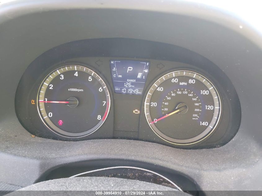 2013 Hyundai Accent Gs VIN: KMHCT5AE8DU107531 Lot: 39954910