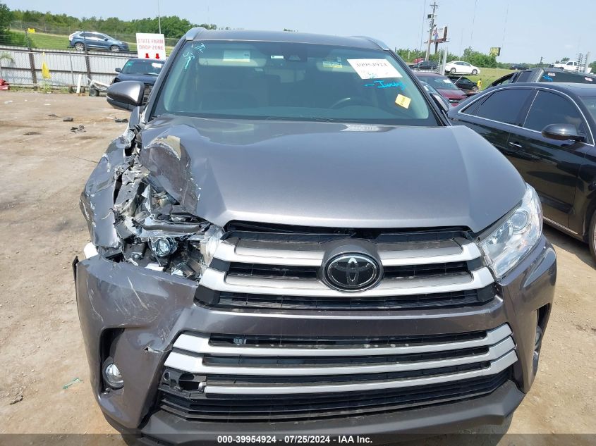 2017 Toyota Highlander Xle VIN: 5TDKZRFH6HS515027 Lot: 39954924